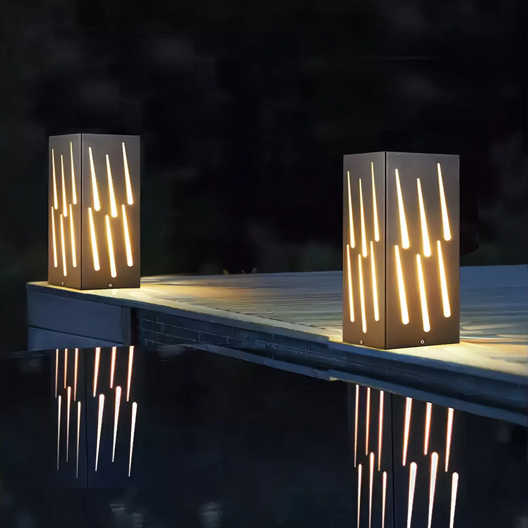 Landscape LED Lights Outdoor Waterproof Perforated Bollard Light