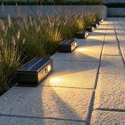 【2 PCS】Outdoor Deck Solar Lights LED In-Ground Landscape Light