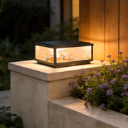 Square Outdoor Pillar Lights Modern LED Waterproof Outdoor Light