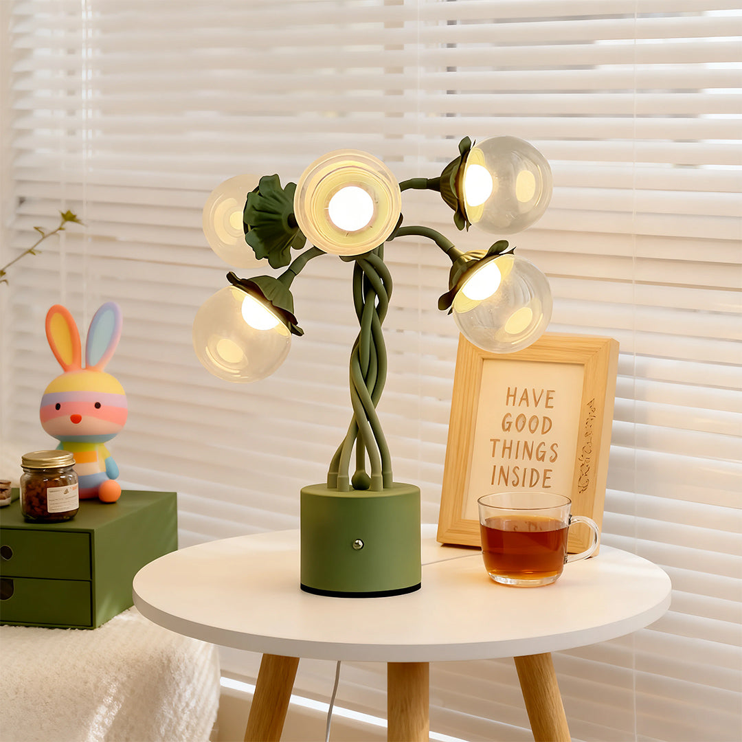 Bubble Table Lamps Creative DIY with Flexible Stems Adjustable Lamp