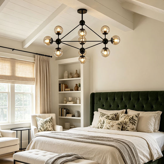 Midcentury Modern Chandeliers Molecular Ceiling Light
