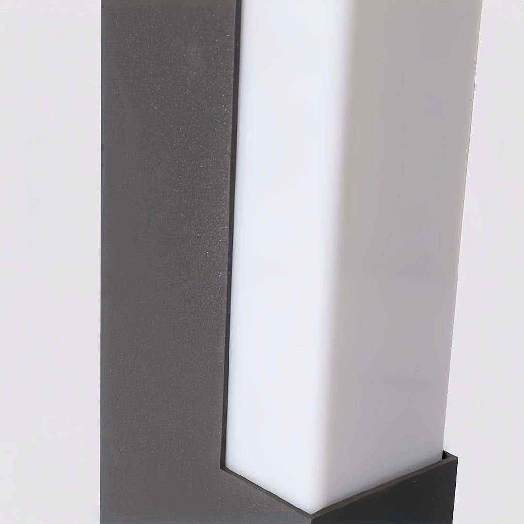 Square Bollard Lights European-Style Outdoor Waterproof Lawn Light