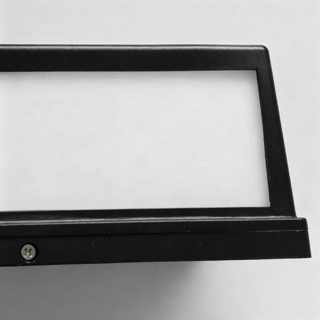 Contemporary Outdoor Wall Light Black LED Waterproof Light