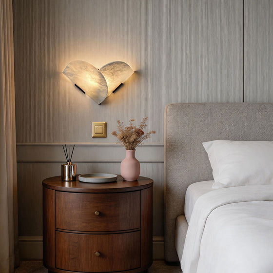 LED Light Wall Light Double Designer Fan-Shaped Light