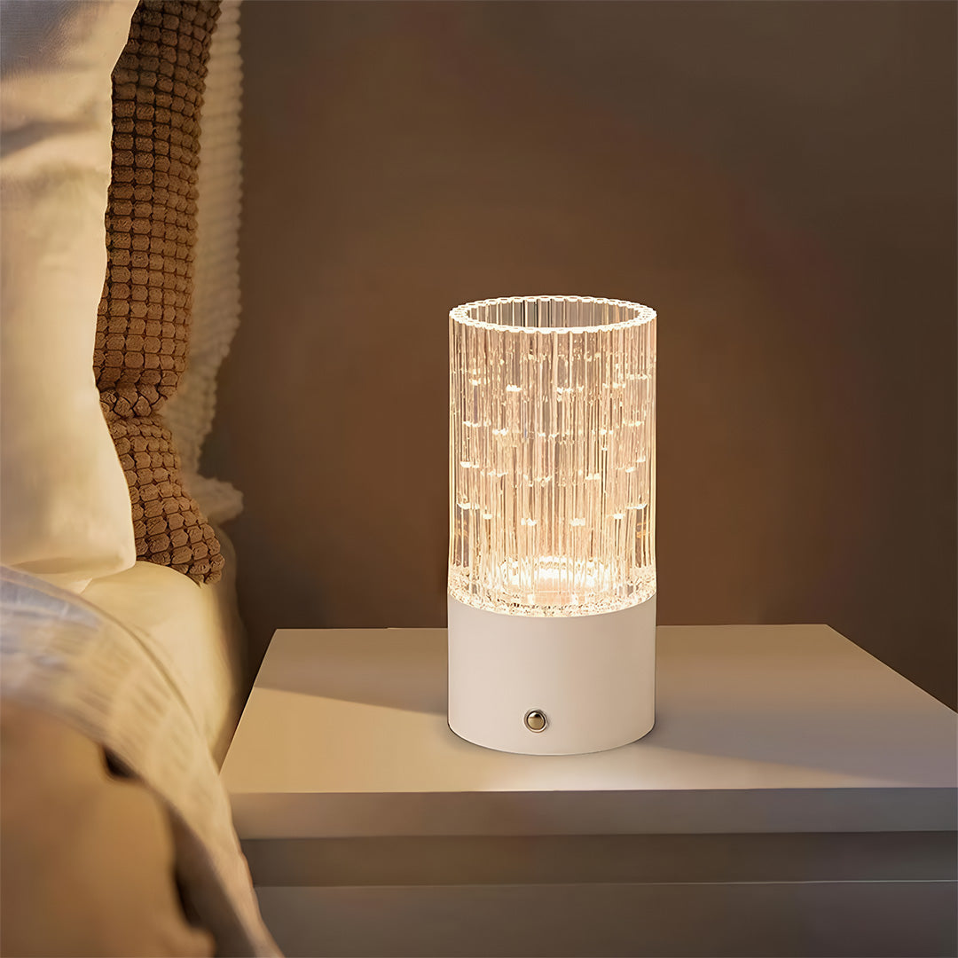 Deco Table Lamp with ABS and PS Material Artistic Vase Light