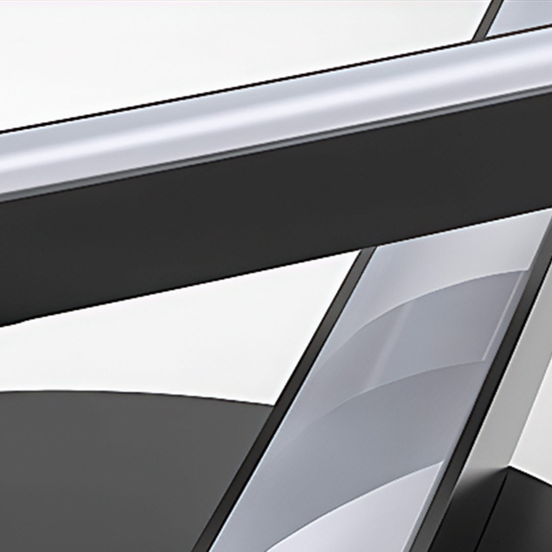 Contemporary Semi Flush Mount Lighting Dual LED Strip Rotating Ceiling Light