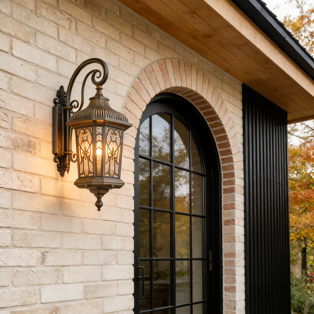 Outdoor Lantern Wall European-Style Sconce Garden Light