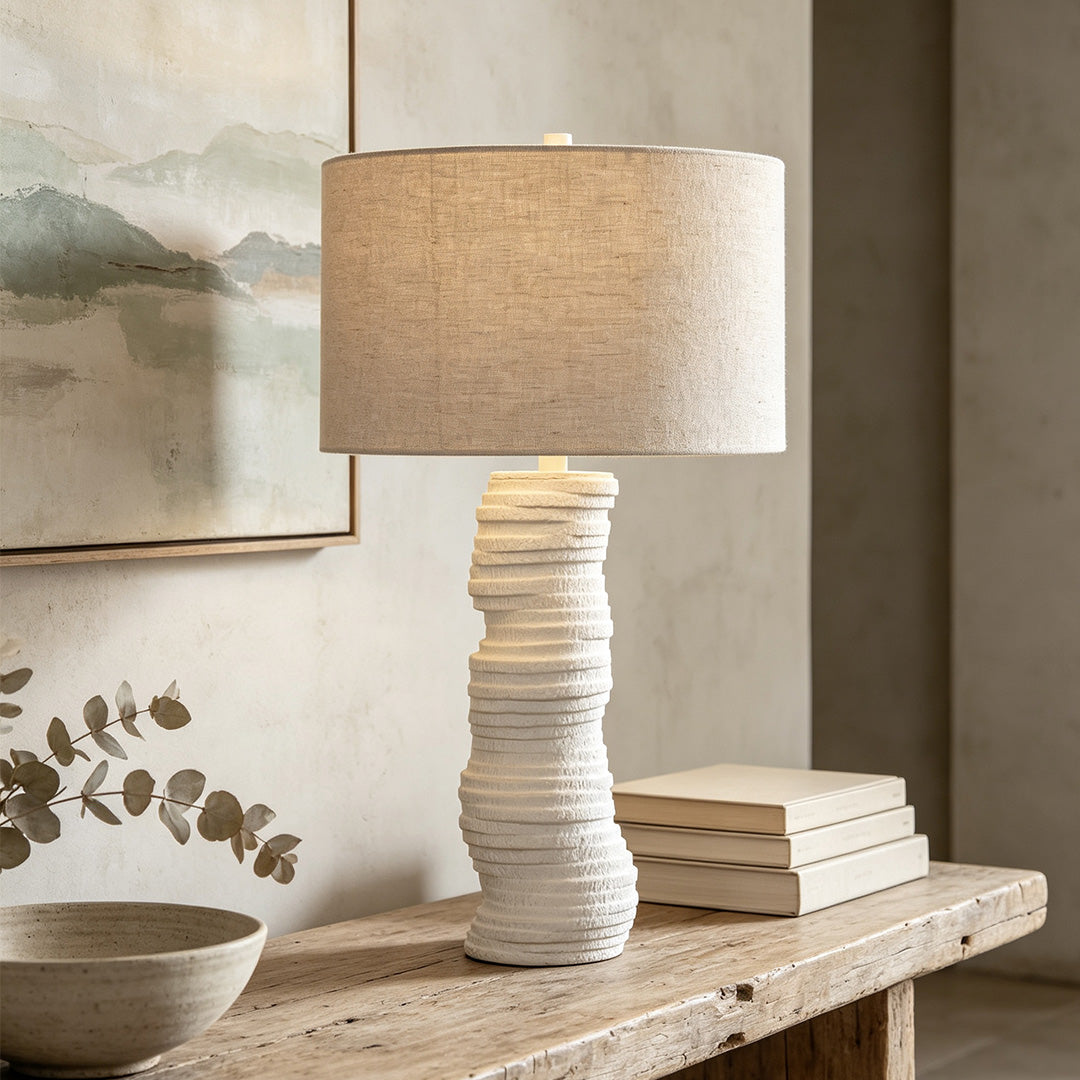 Resin Table Lamps Wabi-Sabi Ambient Bedside Light