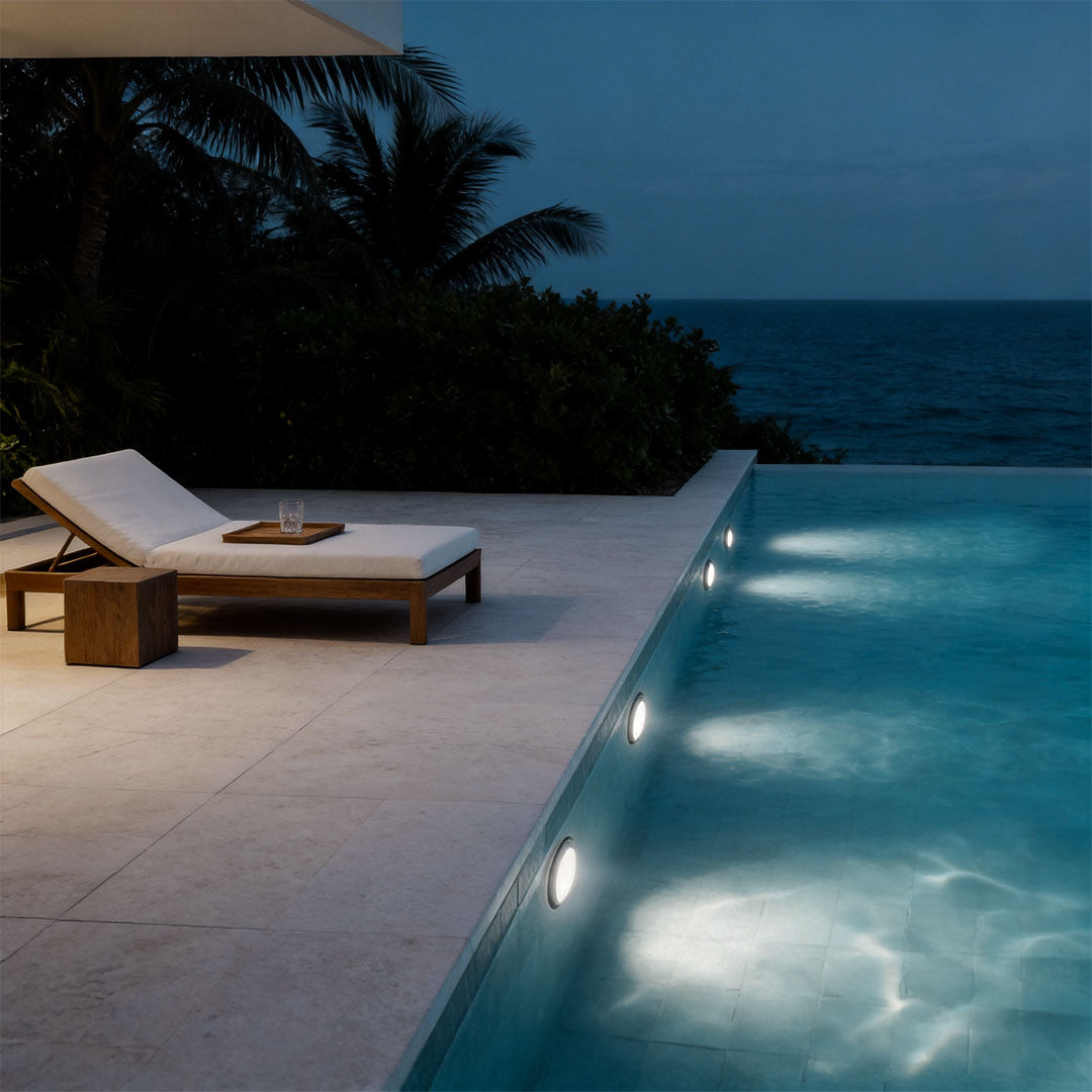 Pool Wall Lights Waterproof Stainless Steel Underwater Light