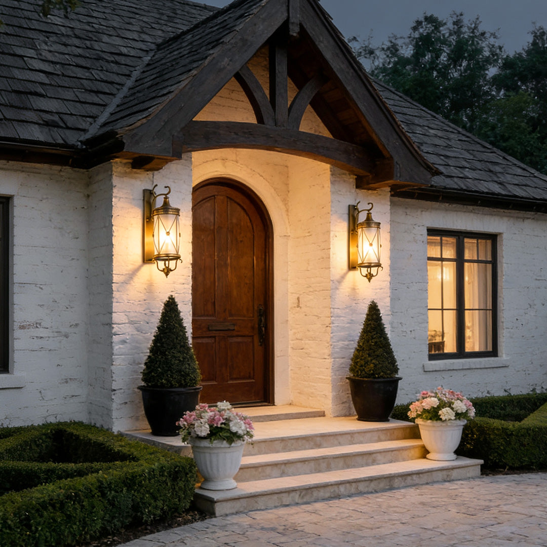 Retro Wall Sconce Lighting Outdoor European Waterproof Lamp