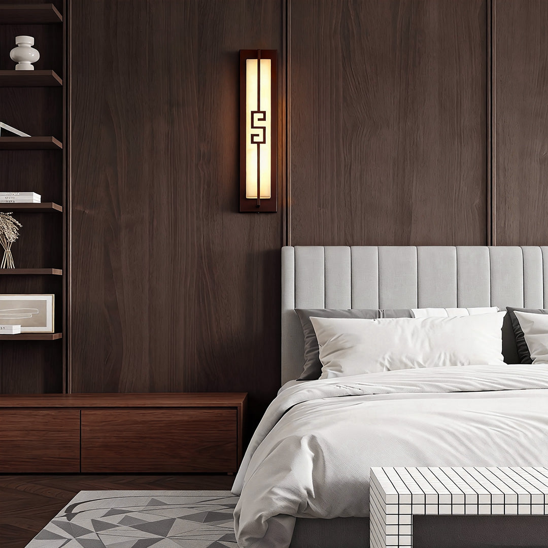 Contemporary Wall Sconce Lighting Simple Background Lamp