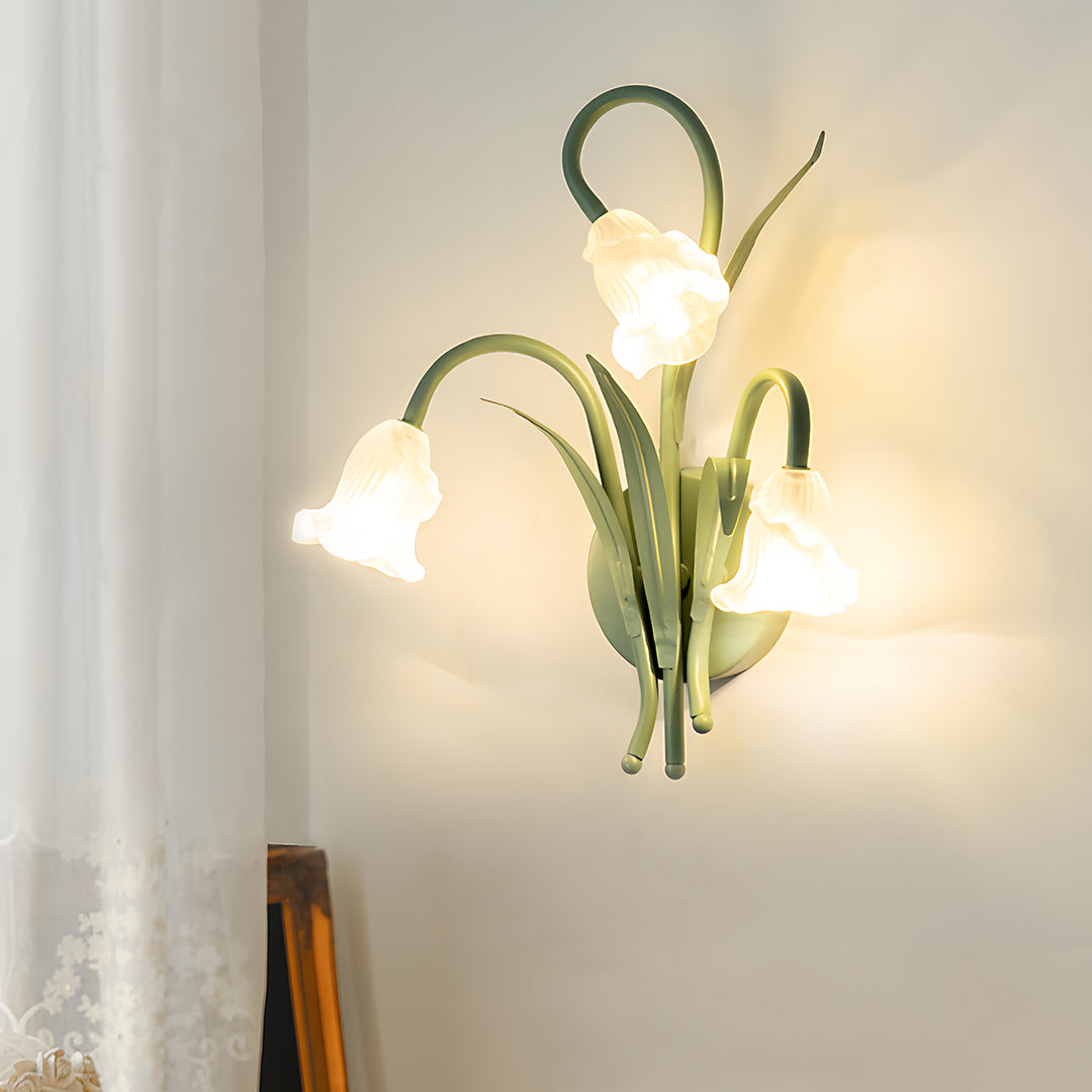 Flower Wall Light French Country Classic Romantic Creative Lamp