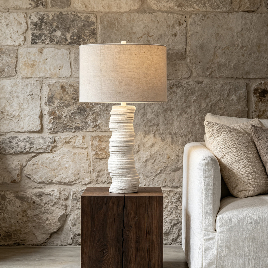 Resin Table Lamps Wabi-Sabi Ambient Bedside Light
