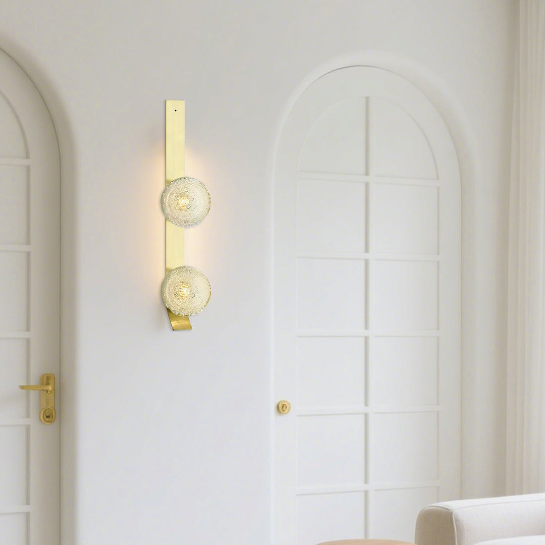 LED Wall Mount Light Indoor Modern Minimalist Glass Bubble Ambience