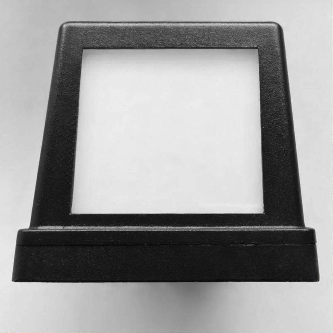 Contemporary Outdoor Wall Light Black LED Waterproof Light