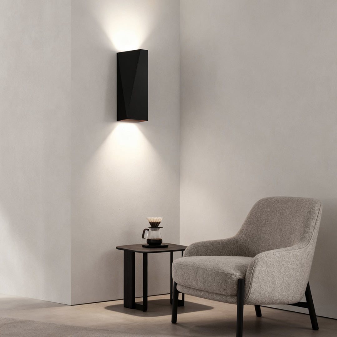 Creative Geometric LED up and down Lighting Modern Wall Light Fixture