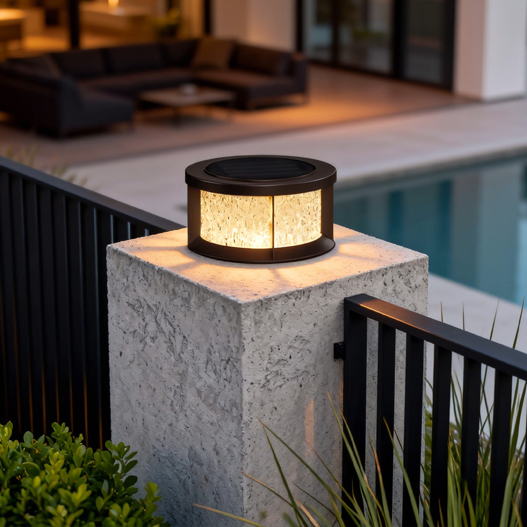 Outdoor Gate Pillar Post Lighting Waterproof Metal Light