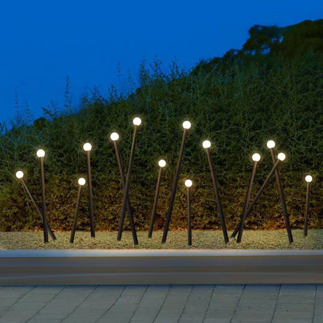 Outdoor Stake Light Modern Courtyard Waterproof LED Ground Insert Light