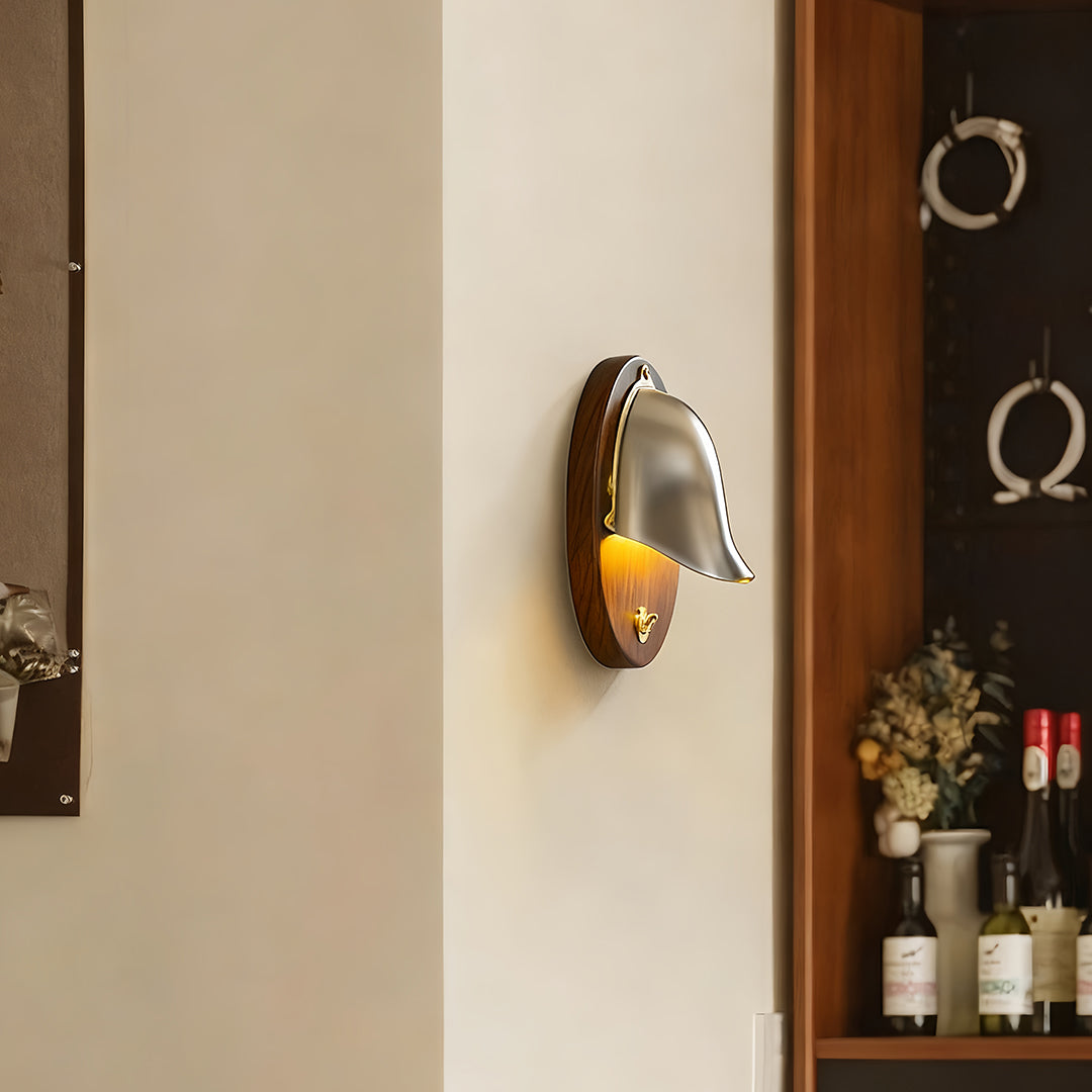 Unique Wall Lights Artistic Wooden Vintage Light