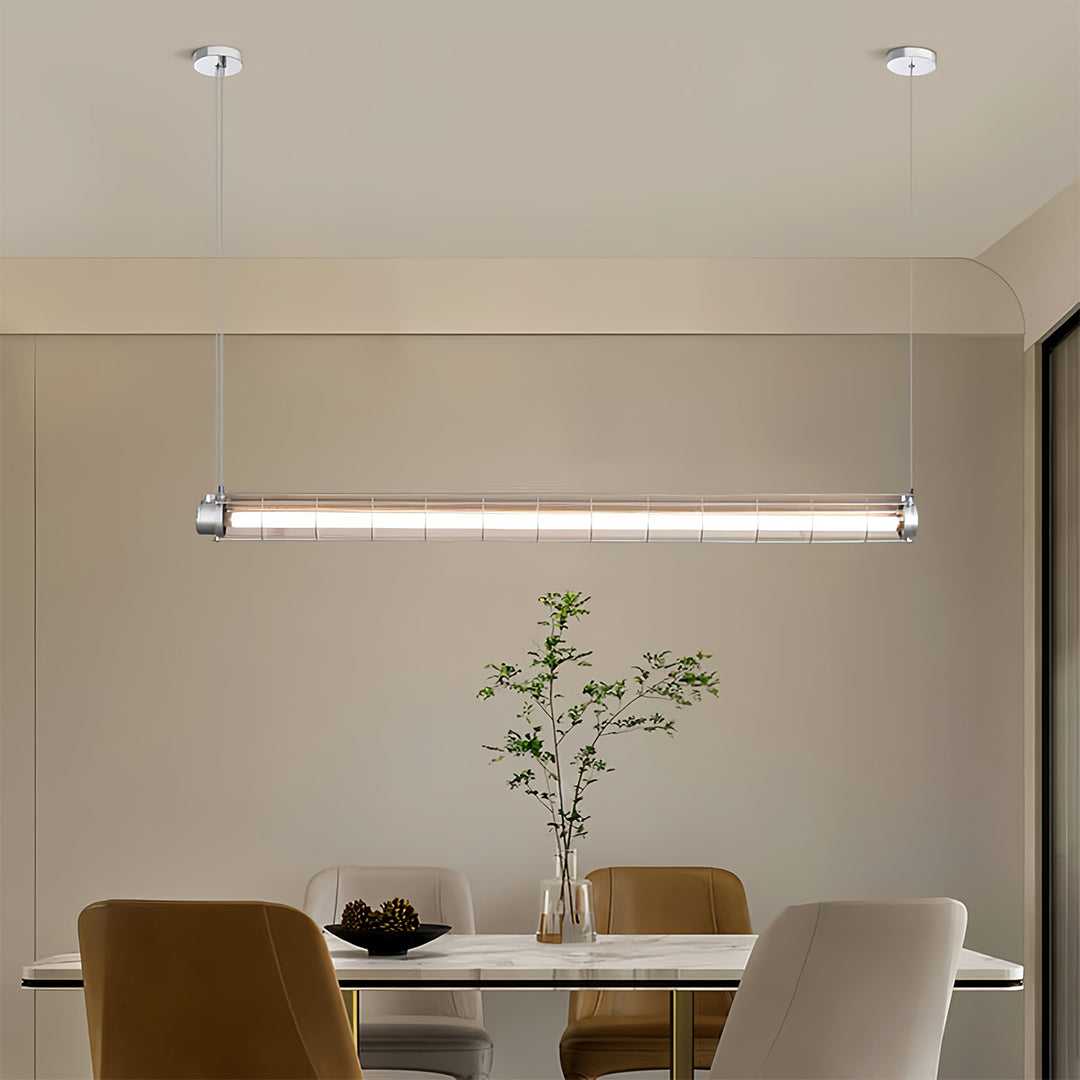 Vintage Style Pendant Lights Creative Long Strip Ceiling Light