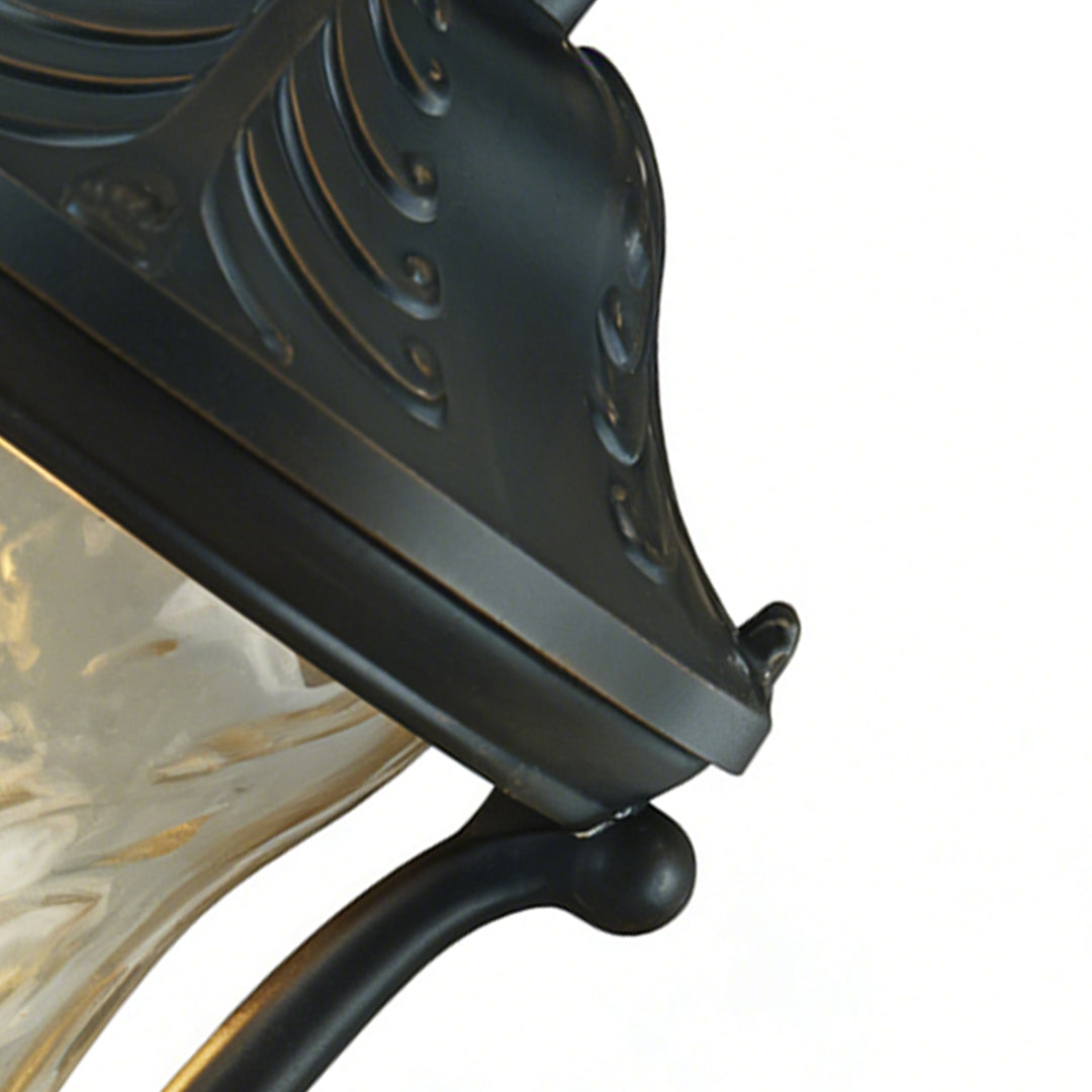 Modern Post Lights Waterproof Garden Coffee Aluminum Column Head Lamp