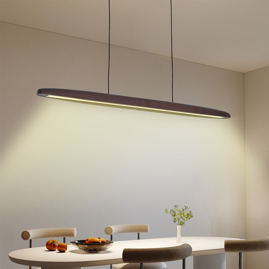 Linear LED Pendant Lighting Minimalist Iron Ceiling Lights