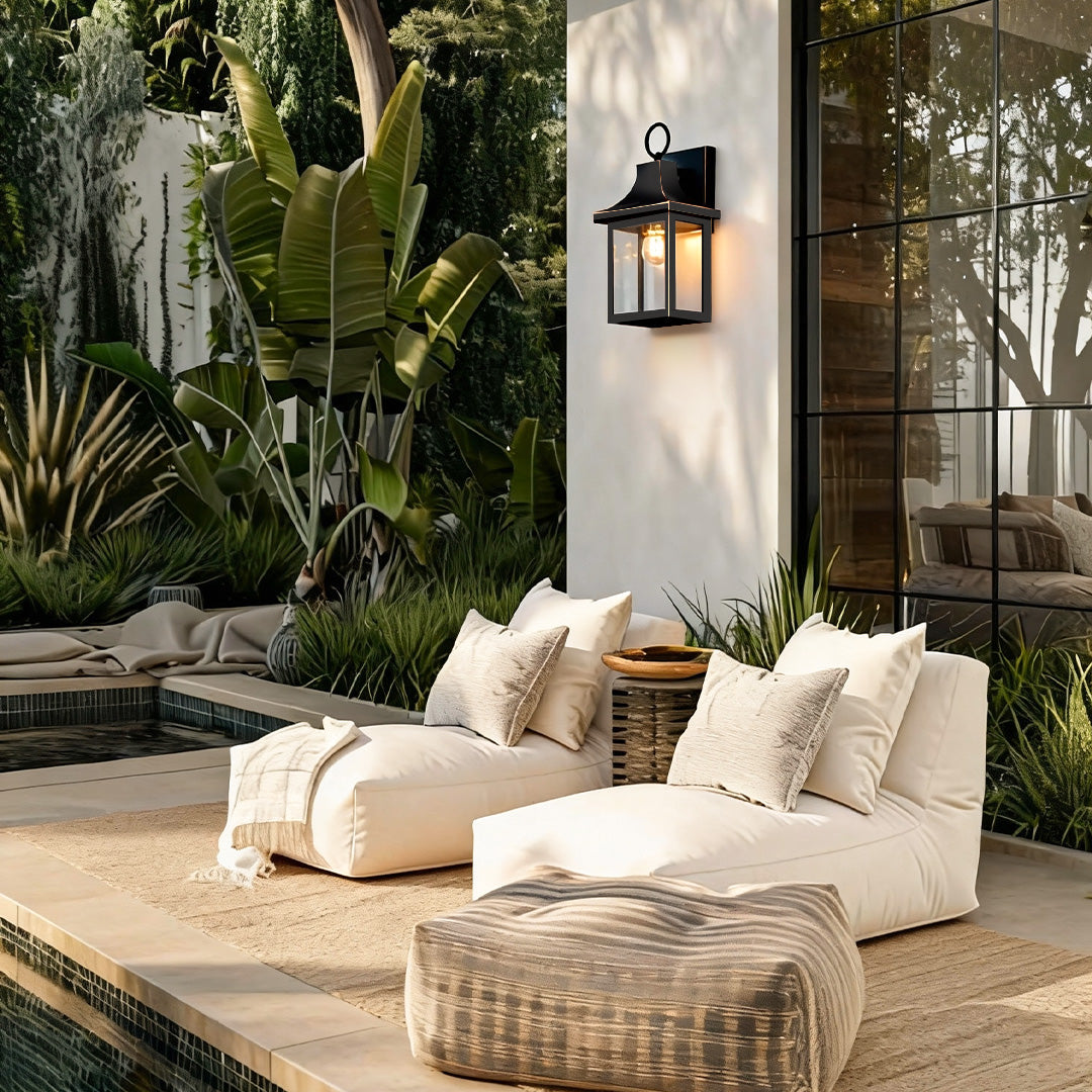 Wall Lighting Outdoor American Style Waterproof Brass Light