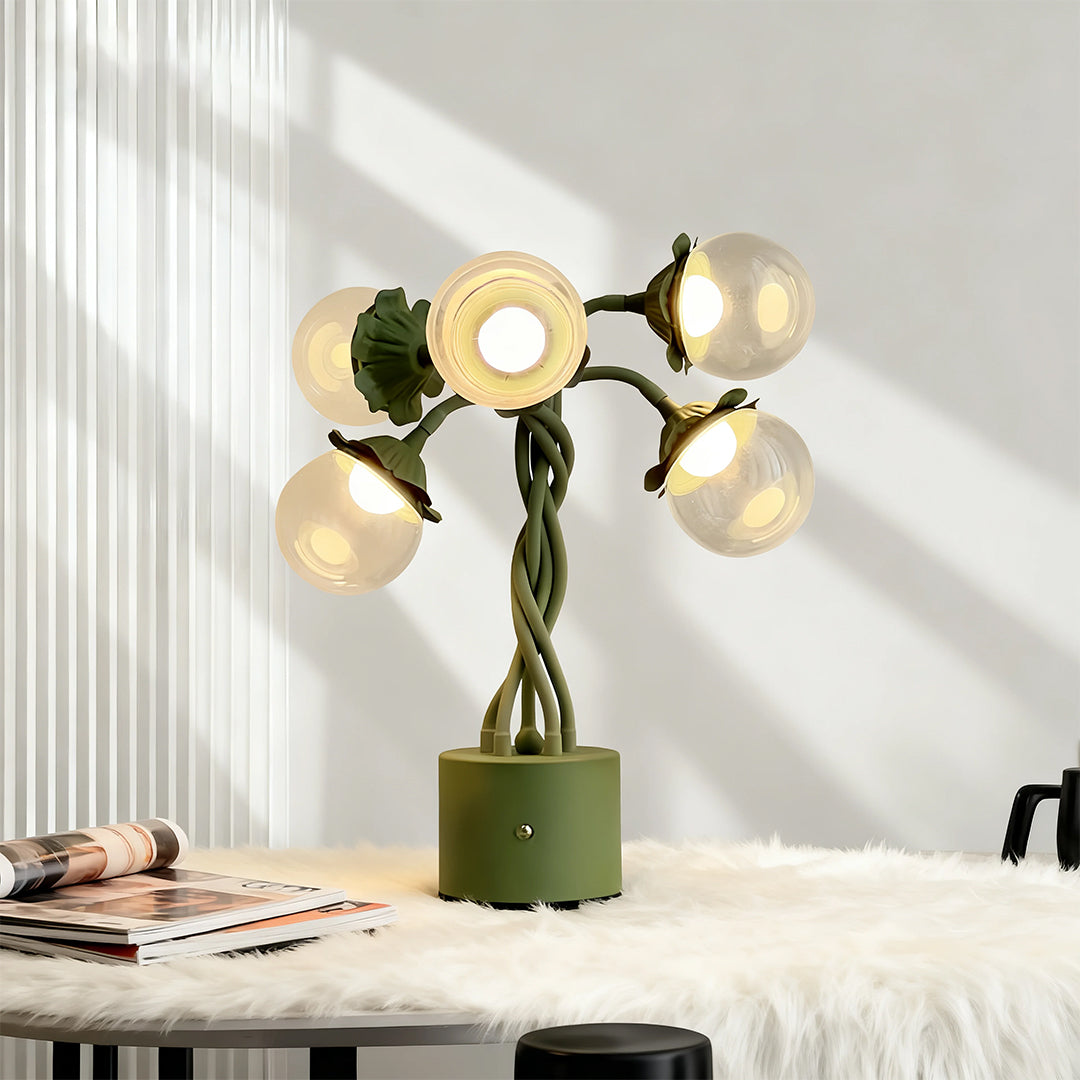 Bubble Table Lamps Creative DIY with Flexible Stems Adjustable Lamp