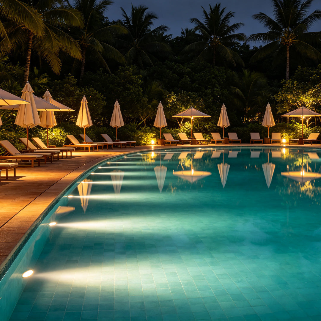Swimming Pool Wall Lights Recessed Underwater Ground Light