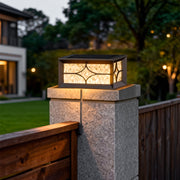 Exterior Pillar Light Waterproof Fence Gate Post Light