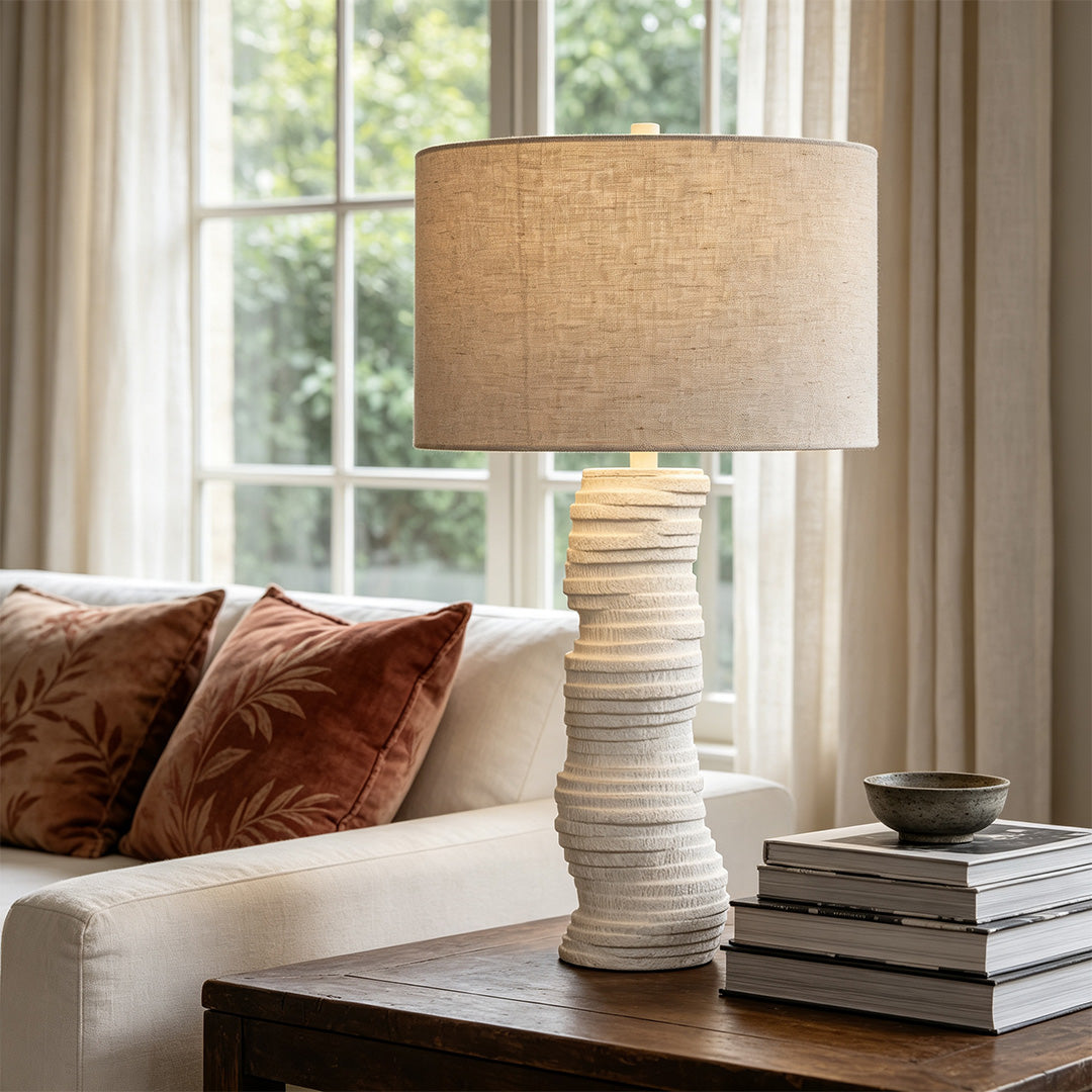 Resin Table Lamps Wabi-Sabi Ambient Bedside Light