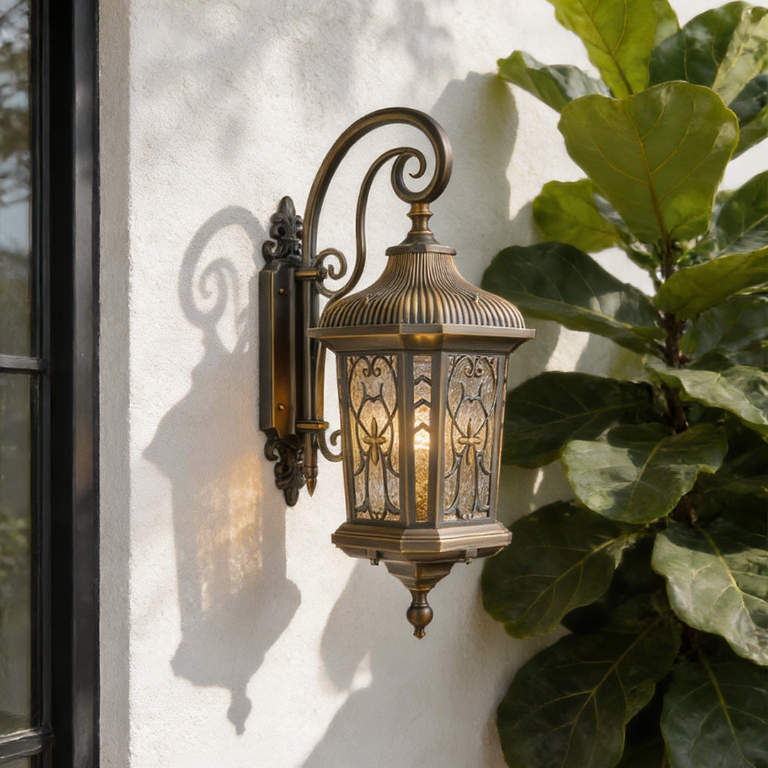 Outdoor Lantern Wall European-Style Sconce Garden Light