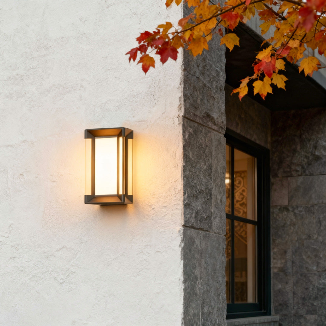 Outdoor Lighting Fixtures Wall Mount Waterproof Square Light