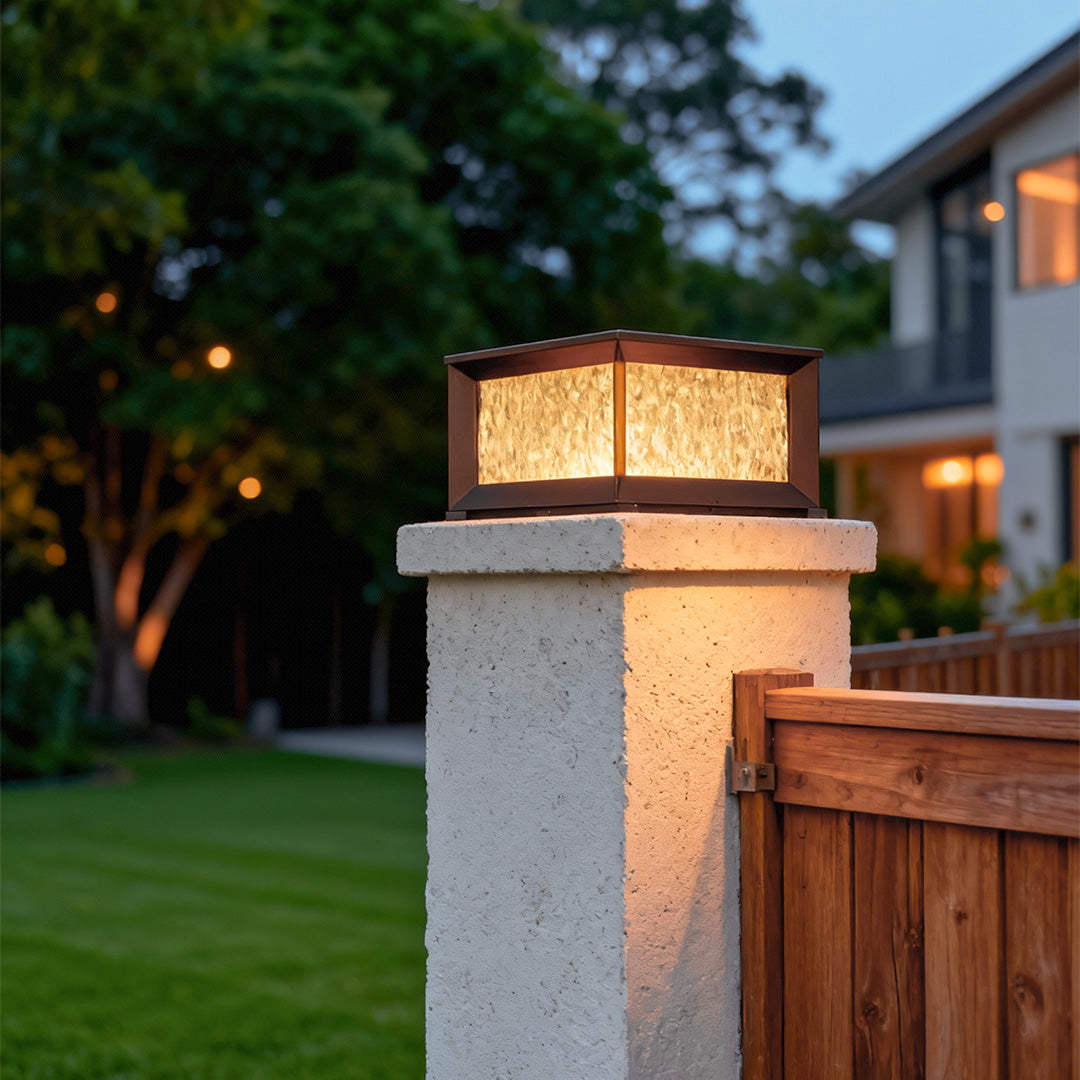 Pillar Lamp Light Outdoor Waterproof Courtyard Fence Light