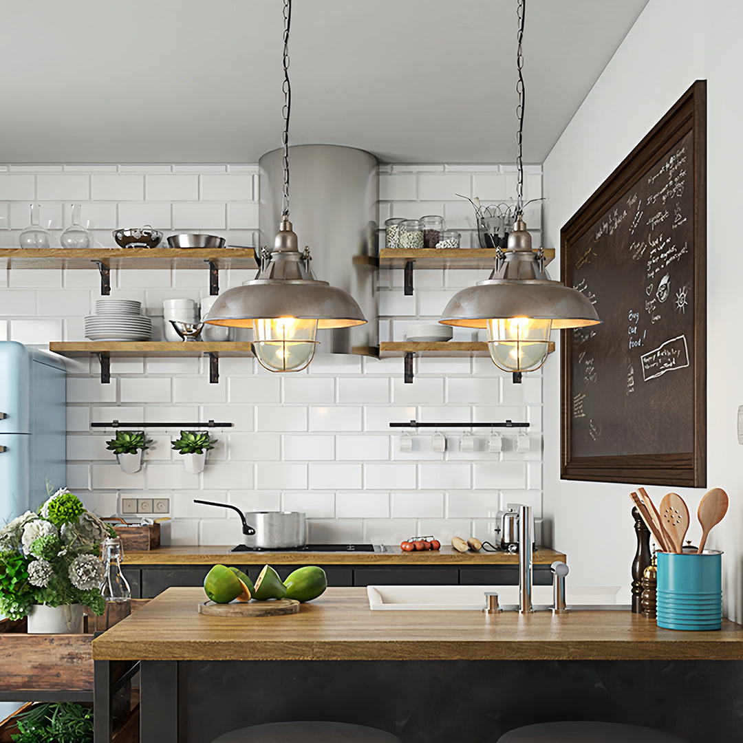 Vintage Industrial Pendant Light Creative Iron Single Ceiling Light