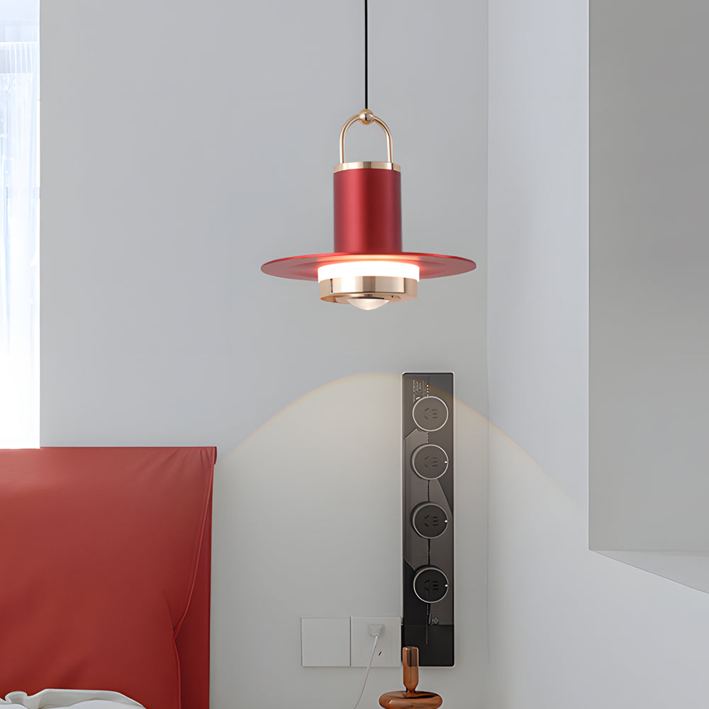 Small Simple Creative Metal Glass Nordic Hanging Lights Pendant Lamp