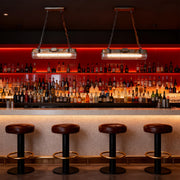 Industrial Pendant Lights Glass Shade Single-Head Retro Creative Light