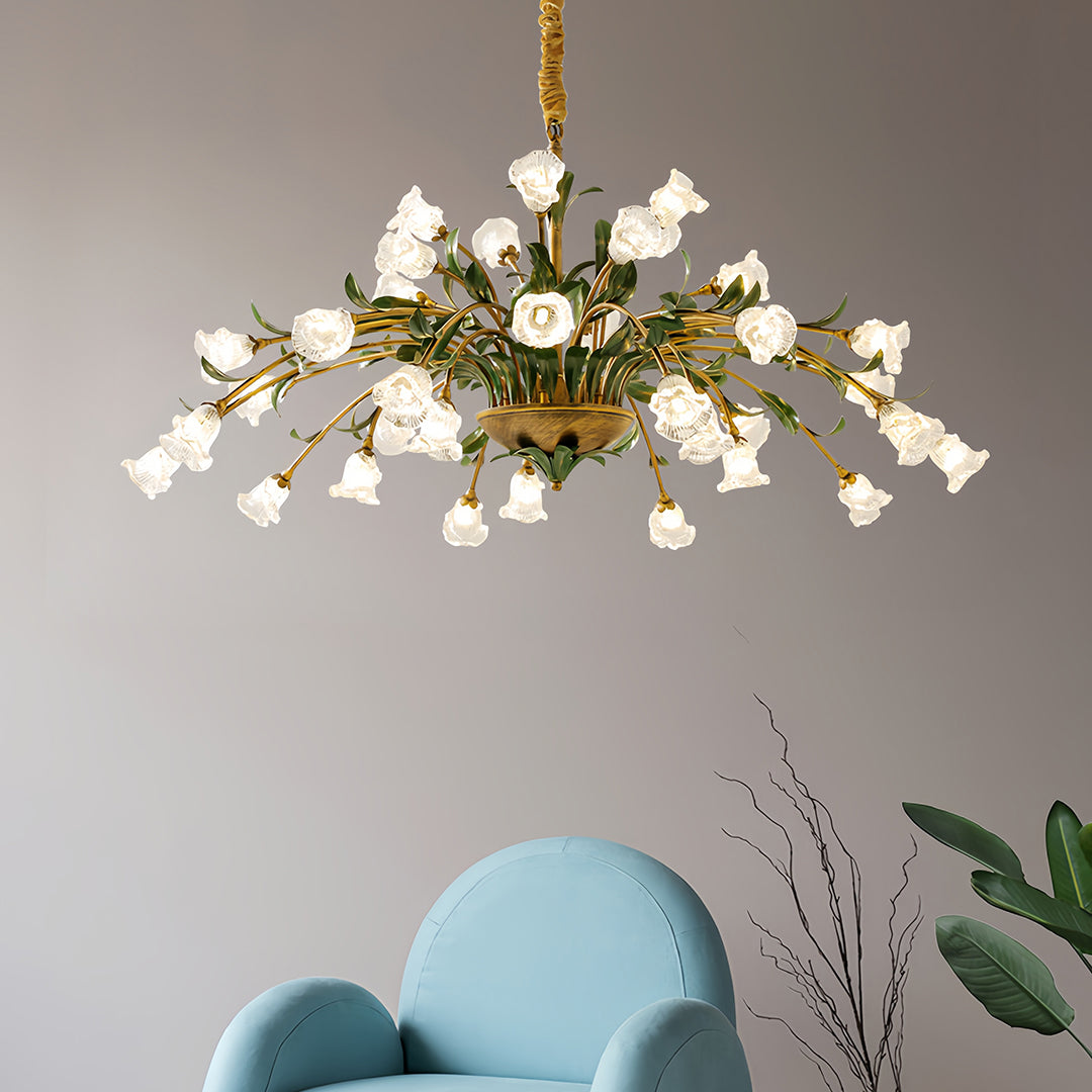 Vintage Floral Chandelier Vintage Rustic Branch Ceiling Light