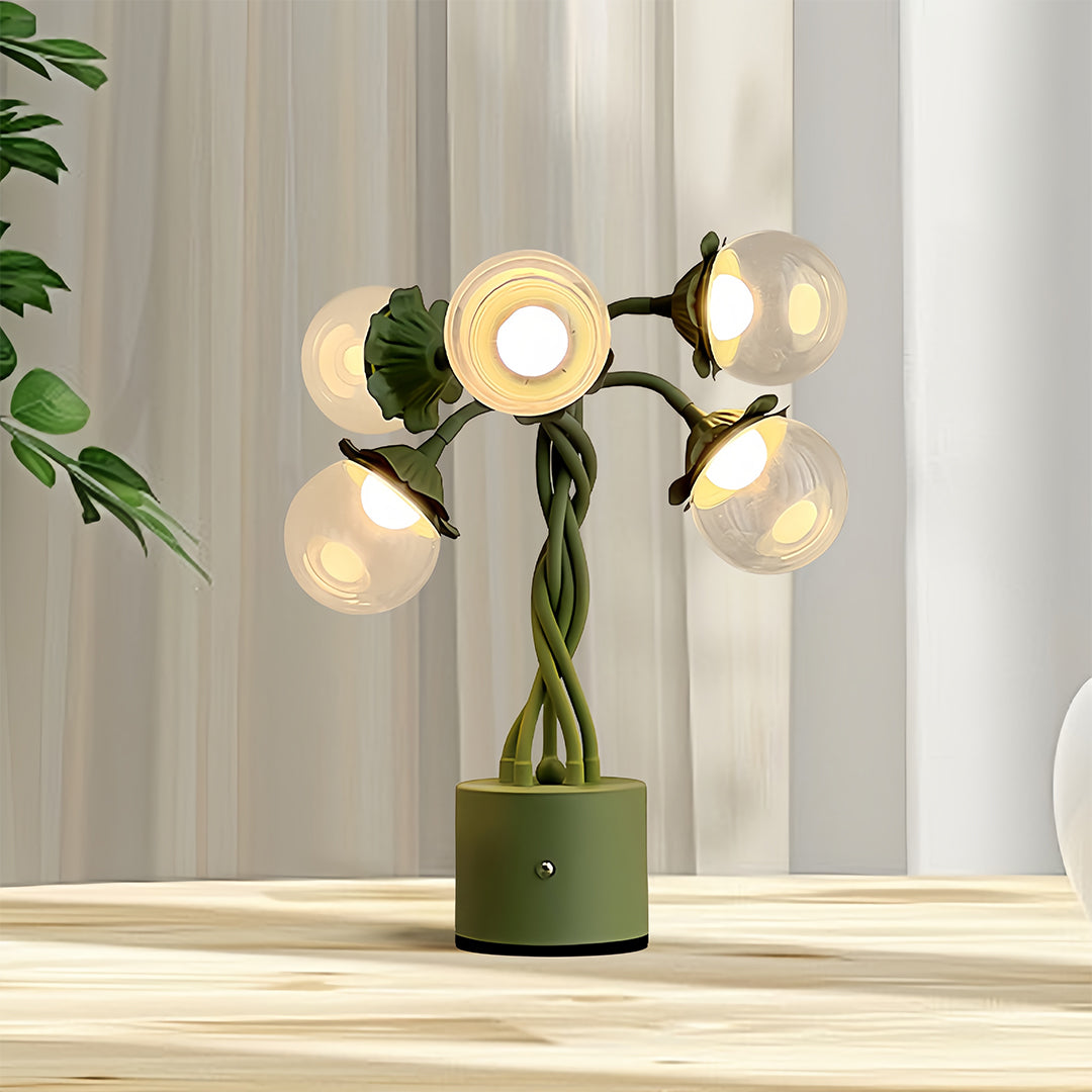 Bubble Table Lamps Creative DIY with Flexible Stems Adjustable Lamp