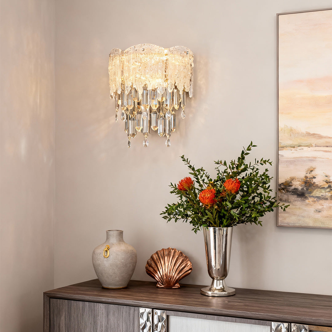 Luxury Lighting Bundle: Chandelier, Sconce & Recessed Light
