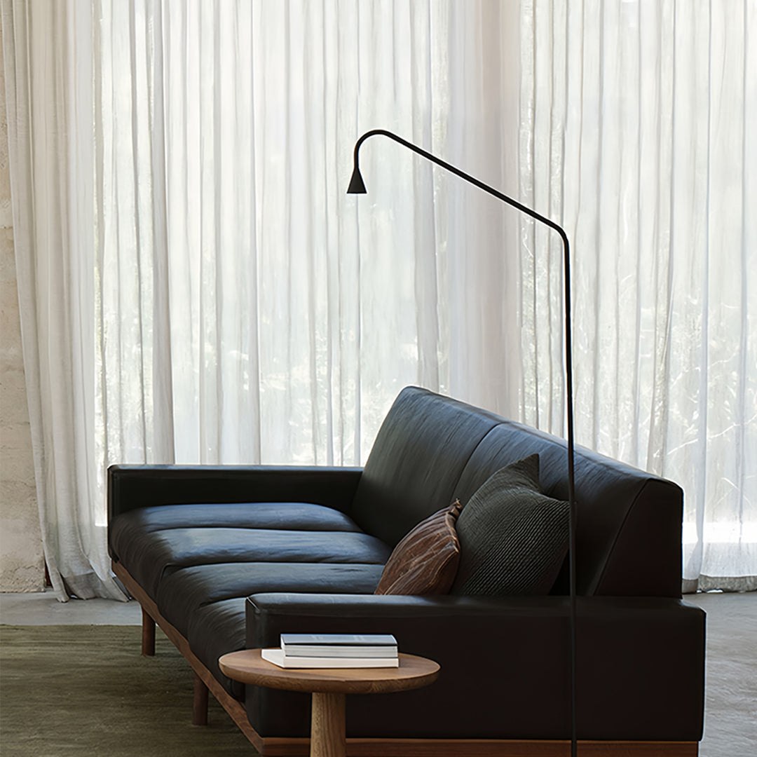 Black and Gold Floor Lamps LED Minimalist Reading Lamps