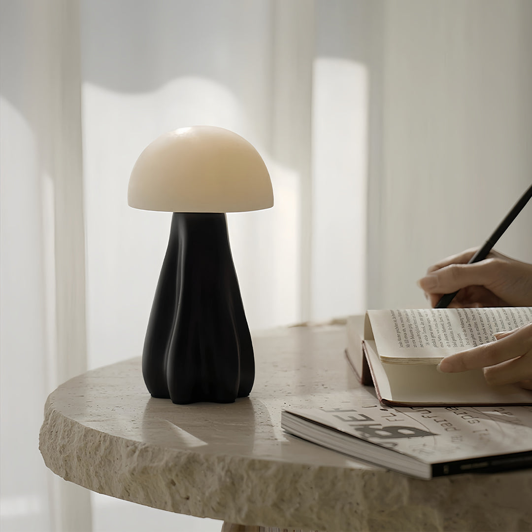 Table Mushroom Lamps Nordic Resin  LED Unique Atmosphere Lamp