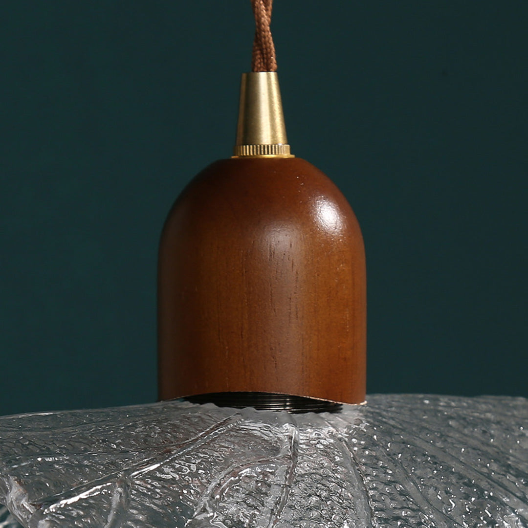 Lotus Light Pendant Japanese Retro Leaf Small Pendant Lamps