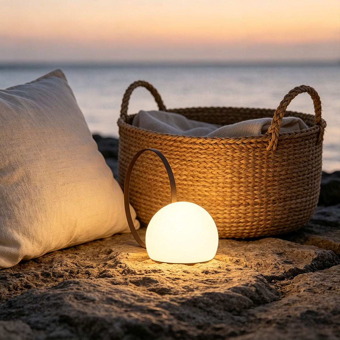 Portable Outdoor Table Lamp Rechargeable Ambient LED Light