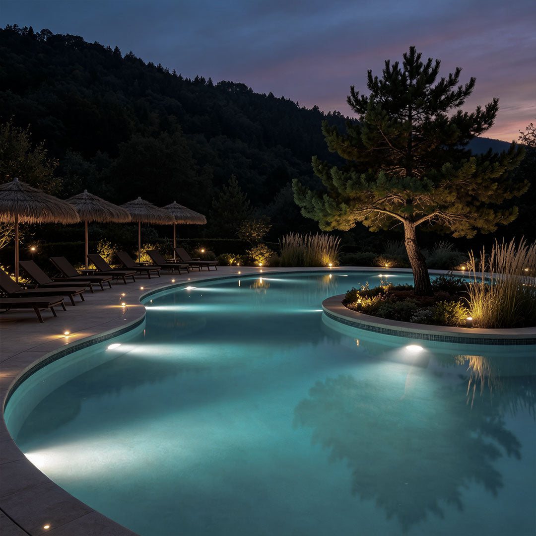 Pool Wall Lights Waterproof Stainless Steel Underwater Light