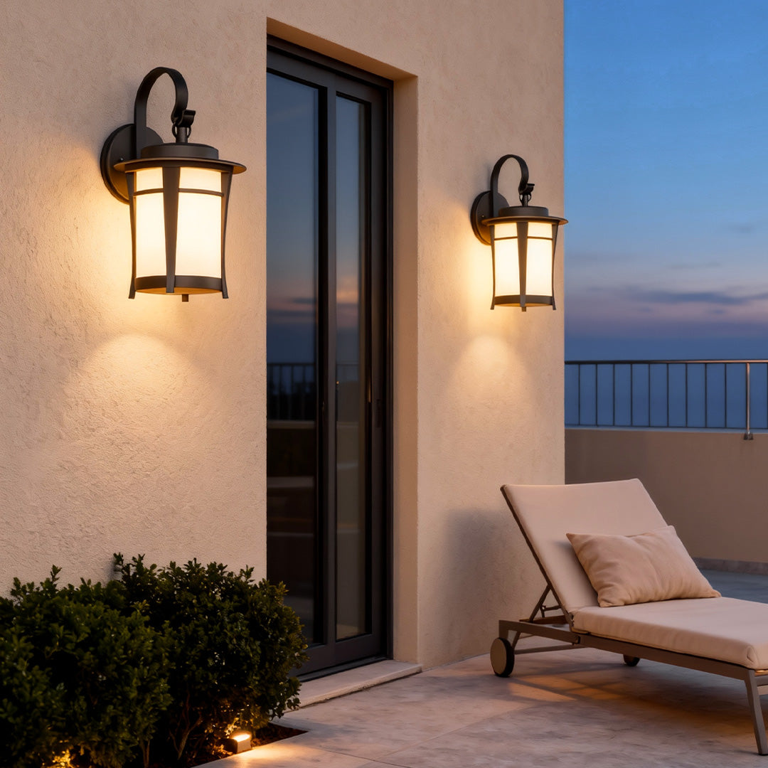 Retro Wall Sconce Lighting American Outdoor Waterproof Lamp