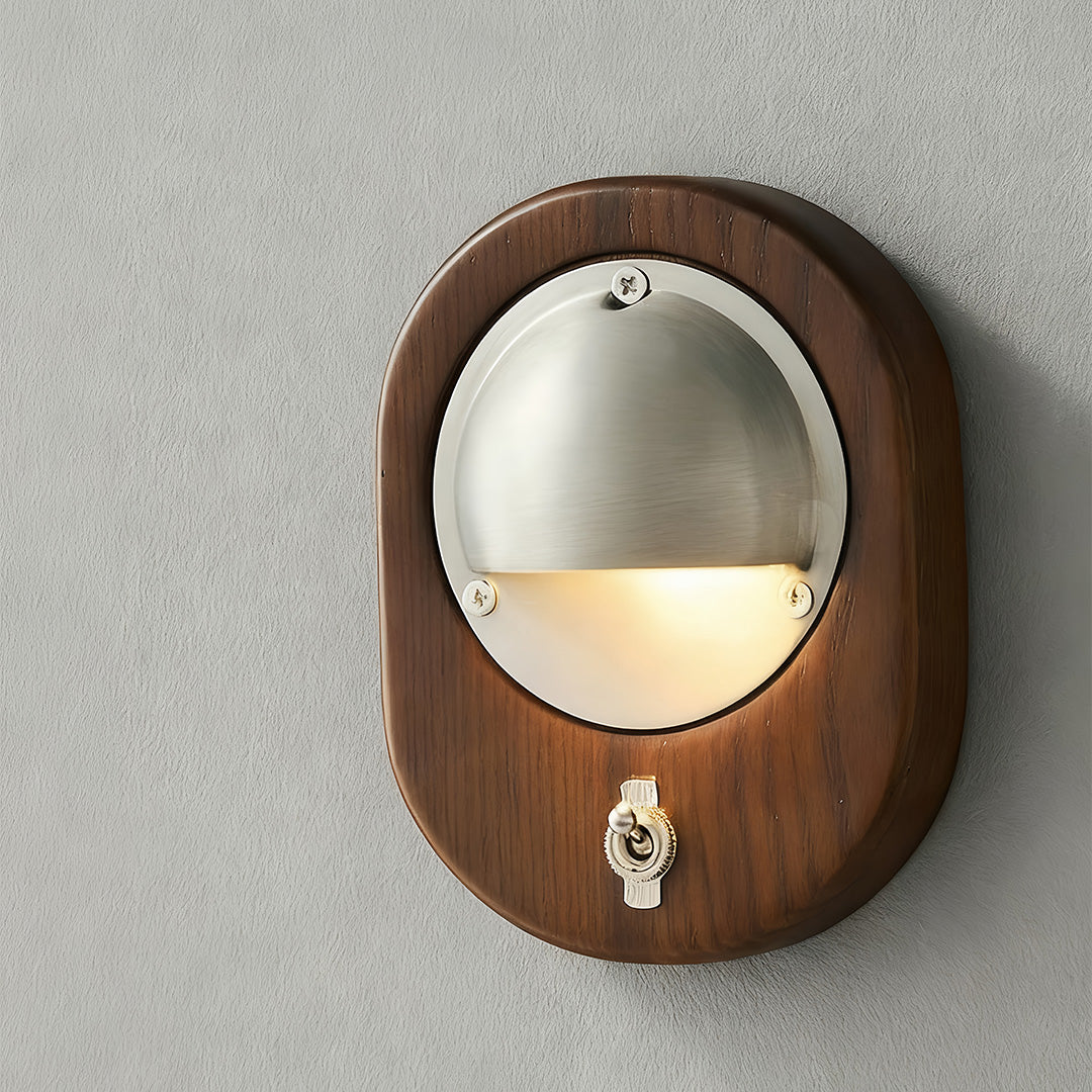 Unique Wall Lights Artistic Wooden Vintage Light