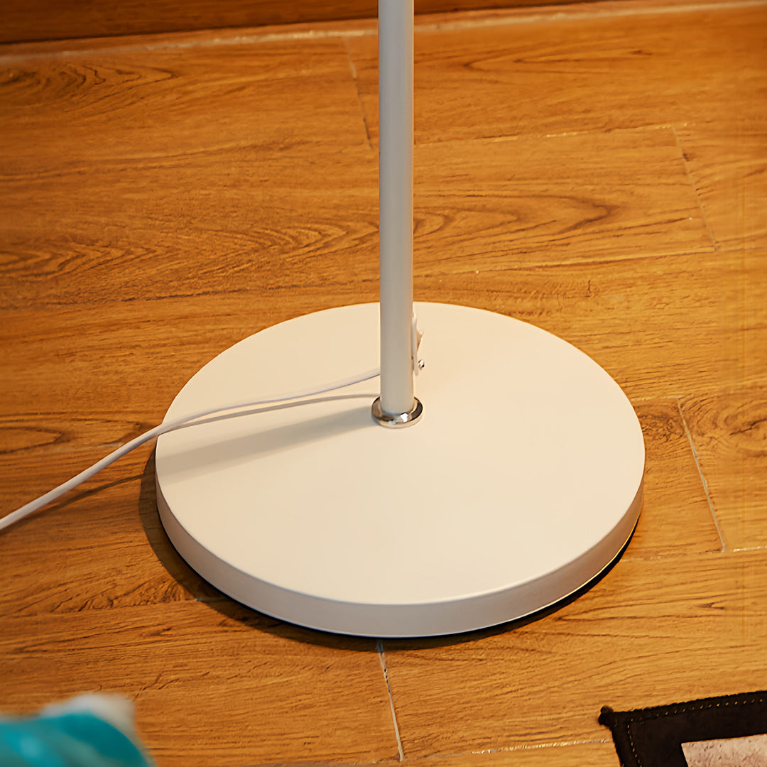 Metallic Floor Lamp Modern Adjustable Standing Lamp