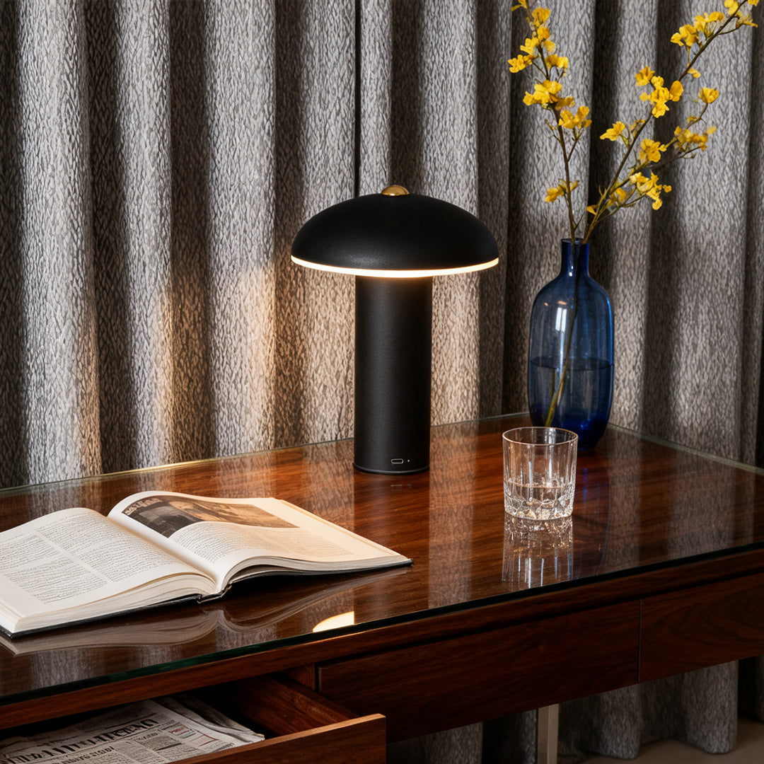 Dimmable LED Table Lamp Stylish Iron and Acrylic Ambience Light