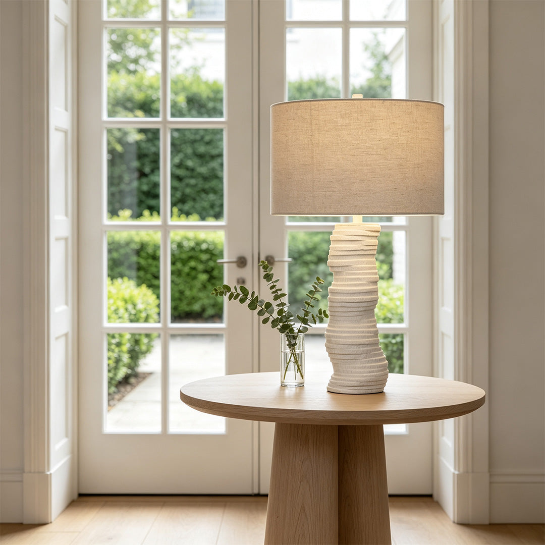 Resin Table Lamps Wabi-Sabi Ambient Bedside Light